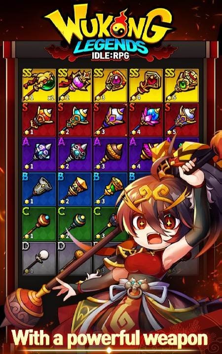 WuKong Legends : Idle RPG gameplay screenshot 3