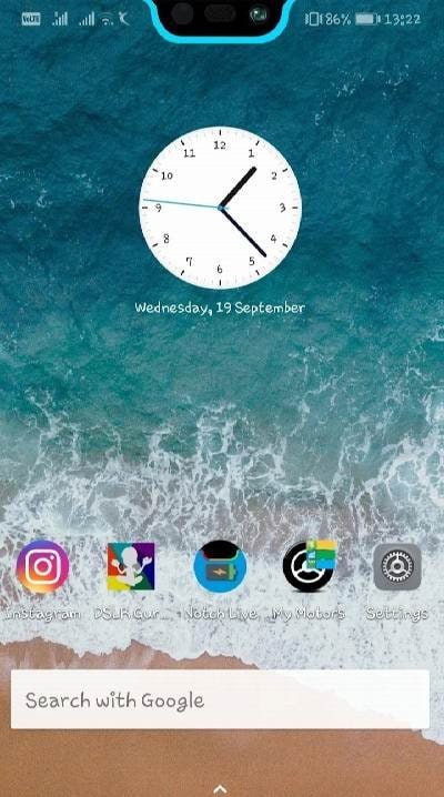 Notch Battery Bar Energy Ring screenshot 4