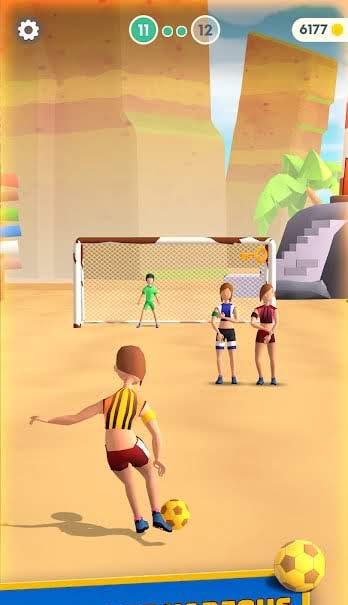 Flick Goal! screenshot 1