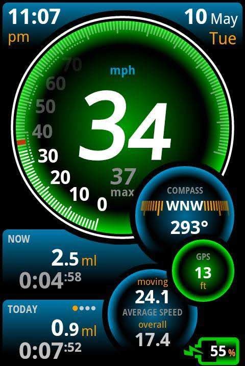 Ulysse Speedometer Pro screenshot 3