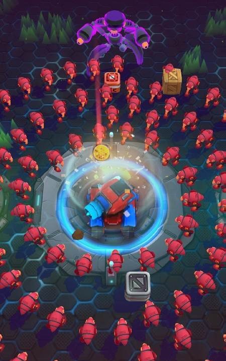 Cyber Tank: Last Survivor gameplay screenshot 2