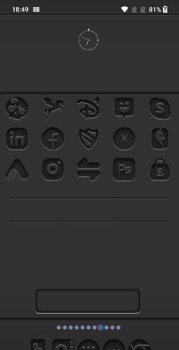 Pressed Premium Icon Pack screenshot 1