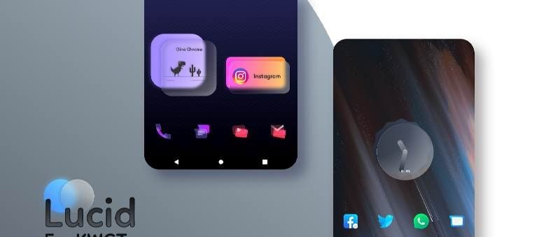 Lucid For KWGT preview image 4