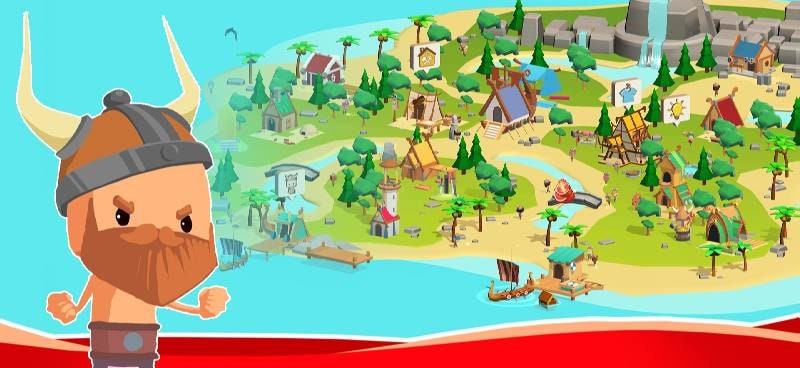 Idle Vikings Tycoon: Valhalla screenshot 4
