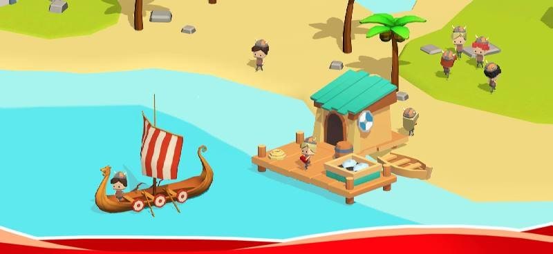 Idle Vikings Tycoon: Valhalla screenshot 2