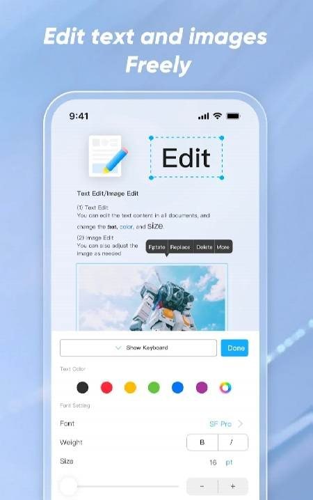 Amindpdf: PDF Reader & Editor screenshot 1