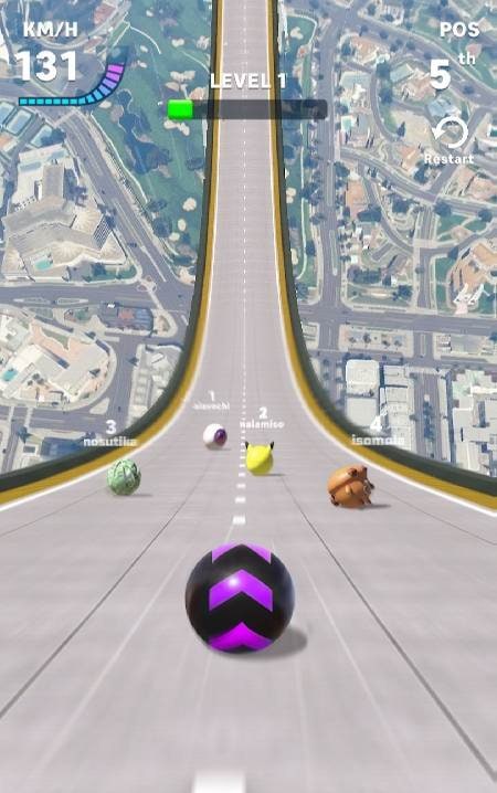Racing Ball Master 3D screenshot 1