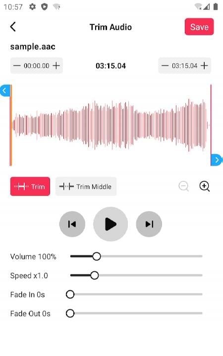 Second preview showcasing advanced audio tools in Audio Editor & Music Editor