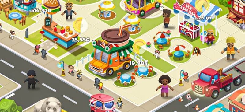 Idle Food Stalls Tycoon screenshot 2