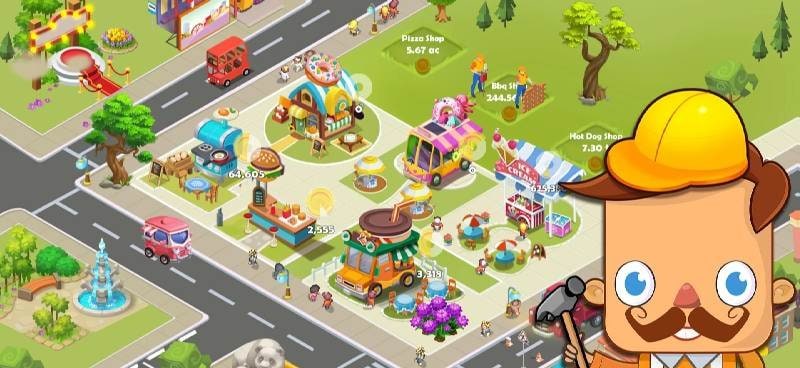 Idle Food Stalls Tycoon screenshot 3