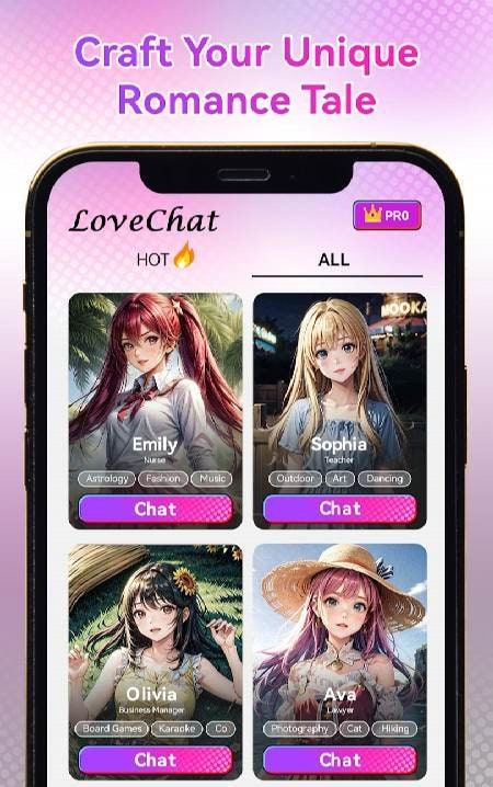 LoveChat - Your AI Girlfriend screenshot 1