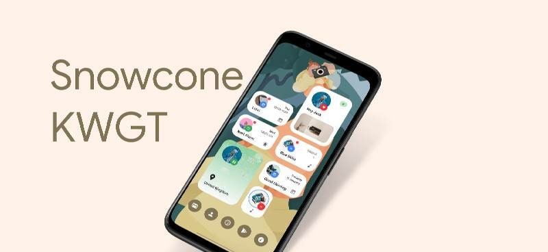 Snow Cone For KWGT Pro screenshot 4