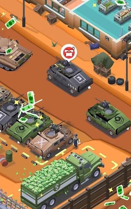 Idle Army Station: Tycoon Game screenshot 2