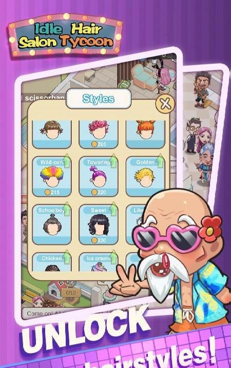 Idle Hair Salon Tycoon screenshot 2