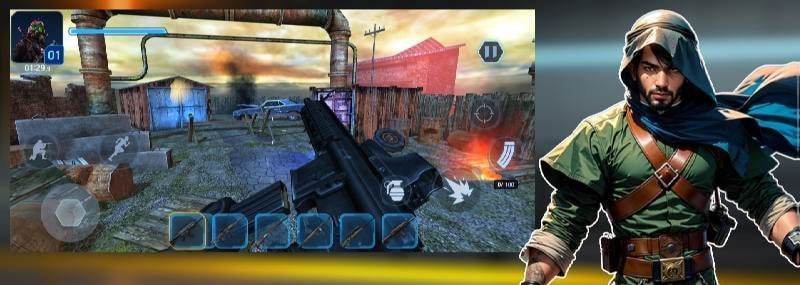Stars and Scars - Gun Games gameplay screenshot 4