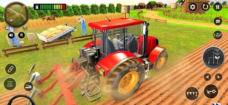 Real Tractor Farming Game 2023 screenshot 2