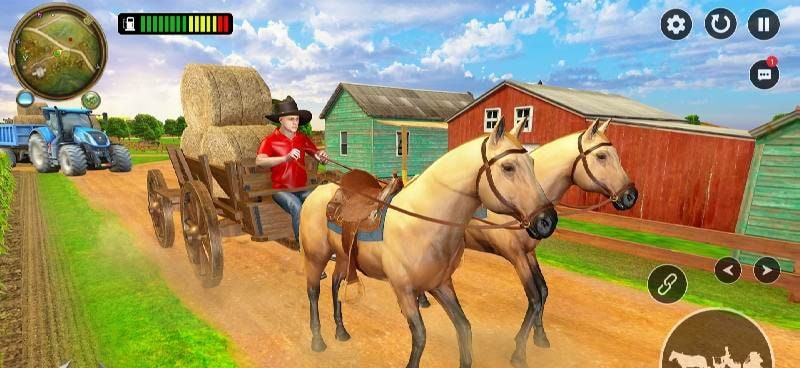 Real Tractor Farming Game 2023 screenshot 4