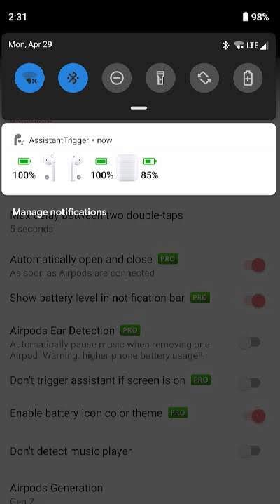 Assistant Trigger screenshot 3