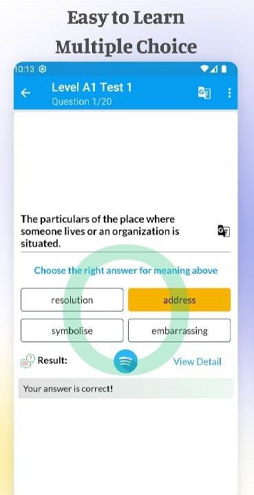IELTS Vocabulary - 2023 interface preview 4