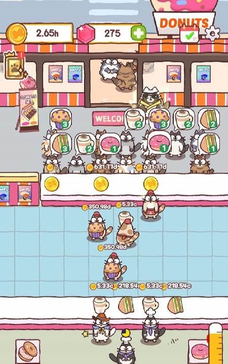 Cooking Cats: Idle Tycoon screenshot 3