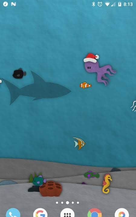 Papersea Pro Live Wallpaper screenshot 4