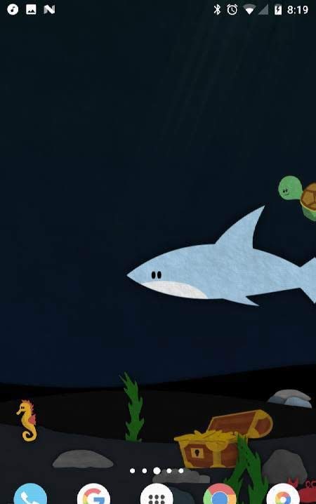 Papersea Pro Live Wallpaper screenshot 2