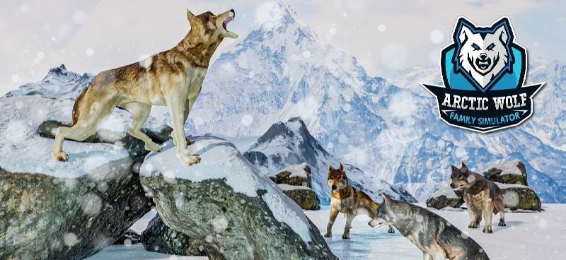 Arctic Wolf Family Simulator screenshot 2