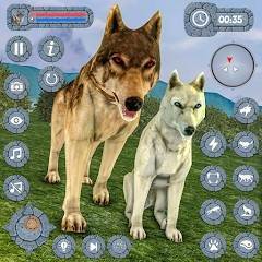 Arctic Wolf Family Simulator