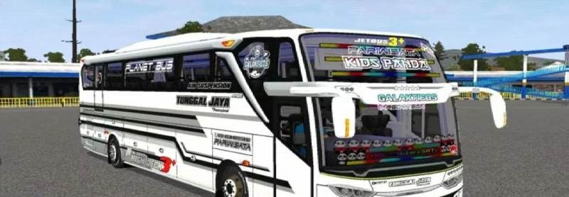 Bus Telolet Basuri Kids Panda screenshot 1
