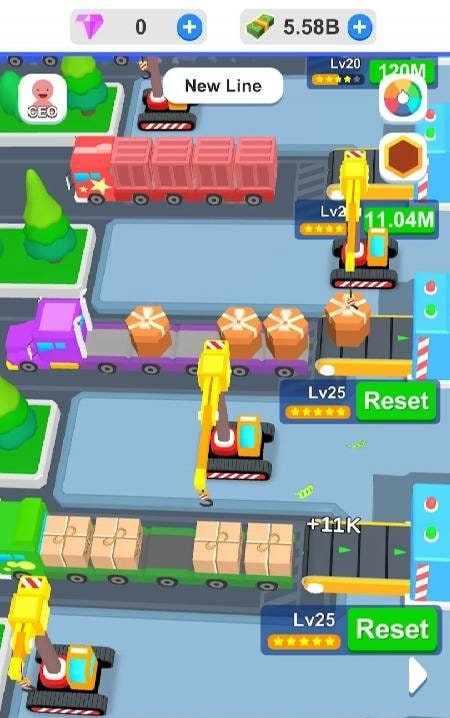 Idle Transport Tycoon gameplay screenshot 2
