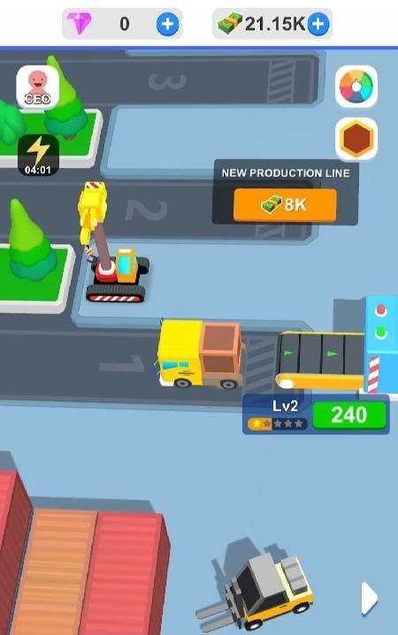 Idle Transport Tycoon gameplay screenshot 1