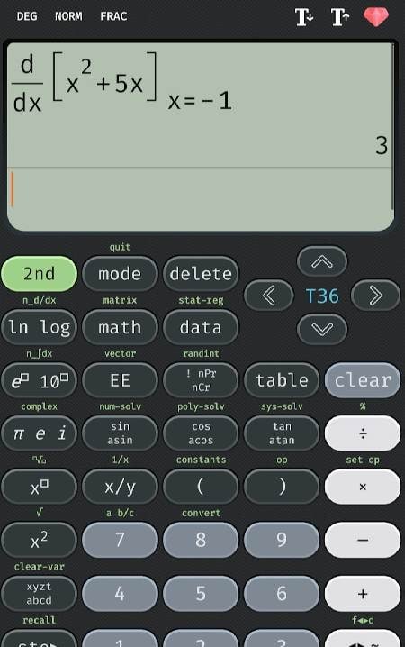 Scientific Calculator 36 Plus screenshot 1