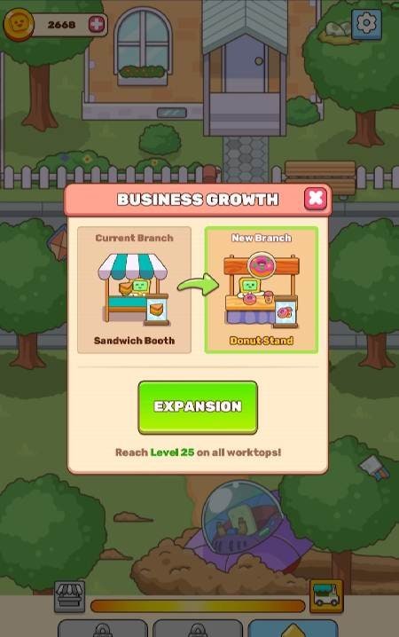 Idle Snack Bar: My Cafe Story gameplay screenshot 3