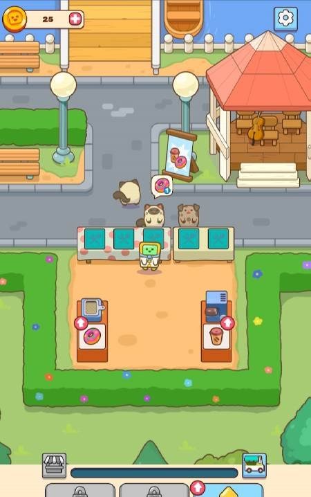Idle Snack Bar: My Cafe Story gameplay screenshot 4