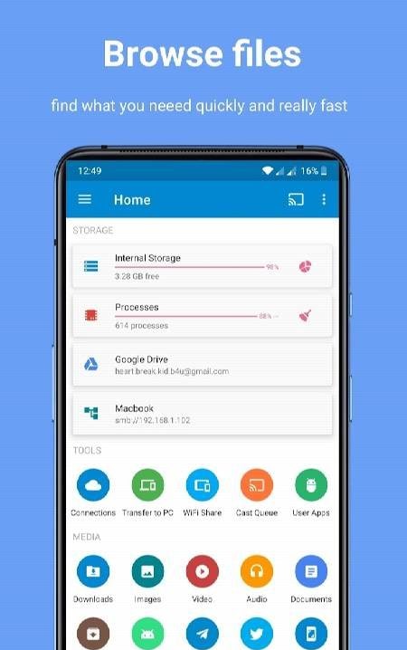 AnExplorer Pro File Manager Screenshot 1
