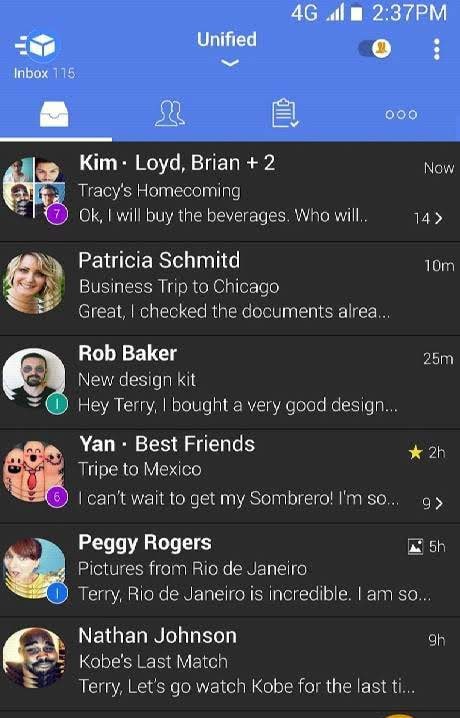 TypeApp mail - email app preview 4