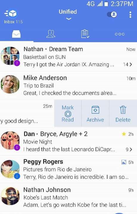 TypeApp mail - email app preview 3
