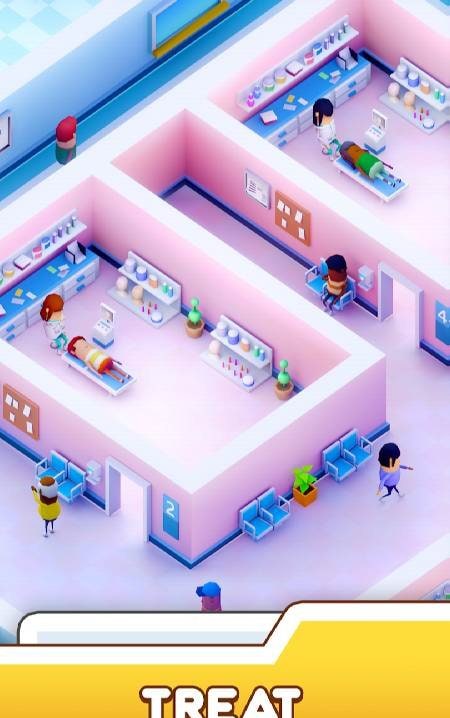 Hospital Empire - Idle Tycoon screenshot 1