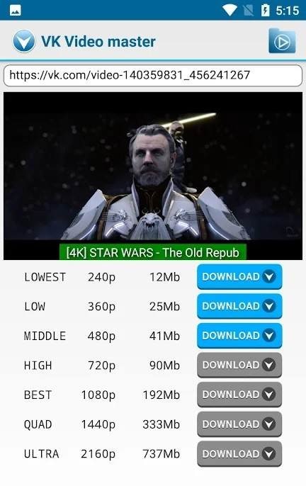 VK Video & Photo Master download screenshot 4