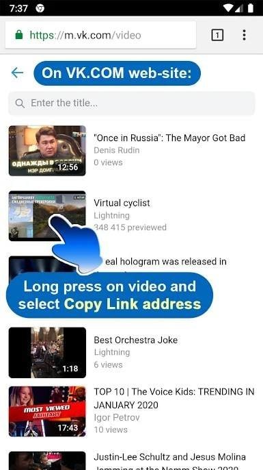 VK Video & Photo Master download screenshot 2
