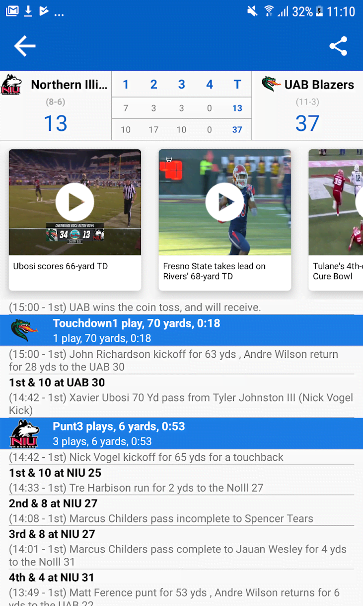 NCAA Football Stream screenshot 3