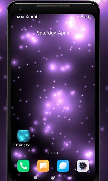 Shining Dots Live Wallpaper screenshot 2