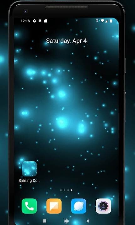 Shining Dots Live Wallpaper screenshot 1