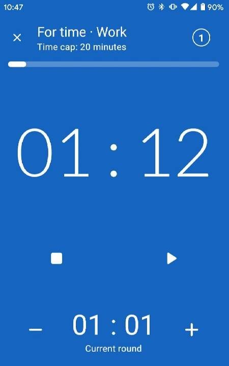 Workout Timer: CrossFit WODs screenshot 1
