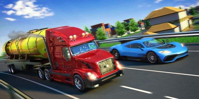 Euro Truck Driving Simulator Transport Truck Games screenshot 2