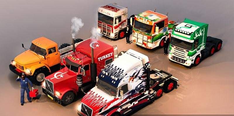 Euro Truck Driving Simulator Transport Truck Games screenshot 1