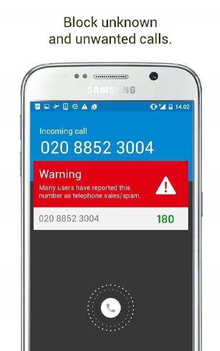 180 - Caller ID & Block screenshot 1