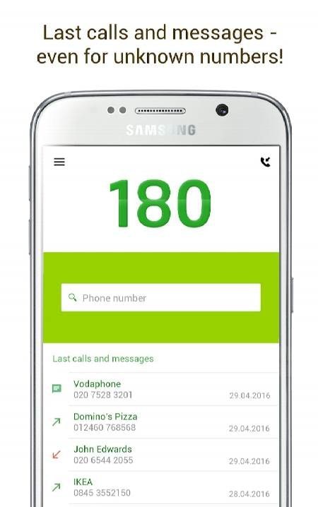 180 - Caller ID & Block screenshot 3