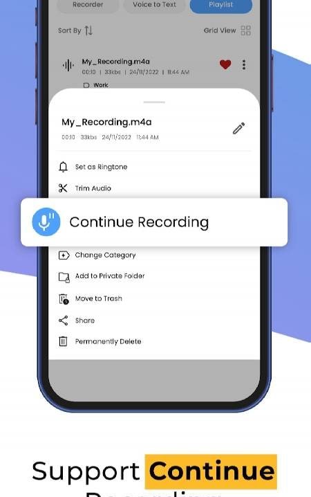 Advance Voice Recorder screenshot 4