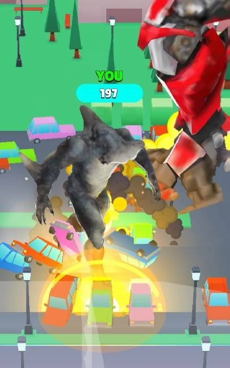 Crazy Kaiju 3D screenshot 2